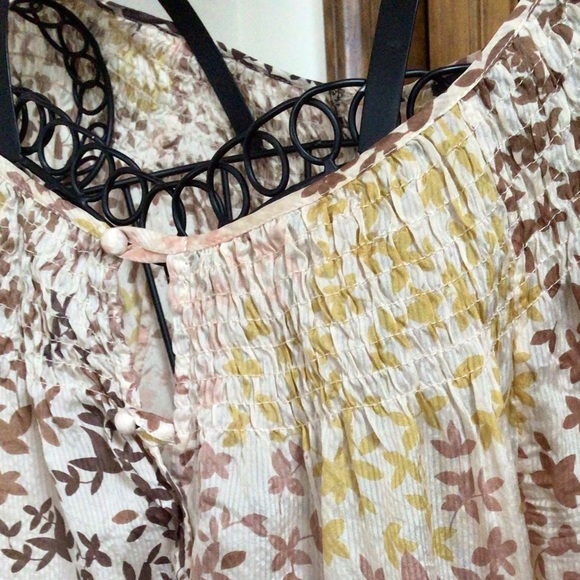 Bcbg Maxazria open back Flowy tie hem top, Small - Picture 5 of 8